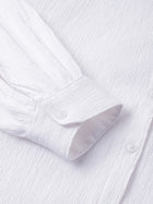 Trymisfit White Co-ord Set for Women – Button-Down Shirt & Wide-Leg Palazzos | Casual Brunch & Summer Wear