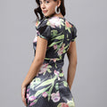White & Pink Floral Cut-Out Maxi Dress – Sleeveless, Flowy Summer Dress for Women