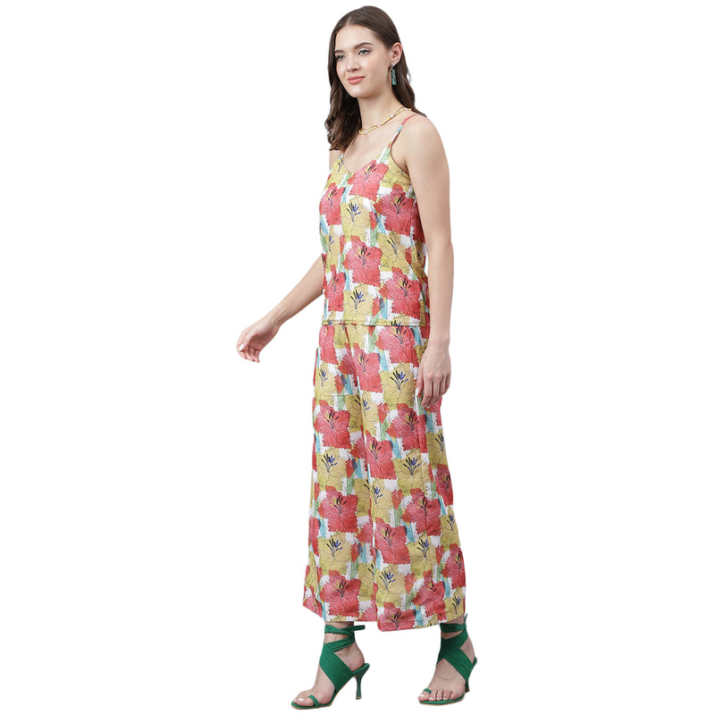 CORD 0003_Multi colour Floral _CottonBland image 2