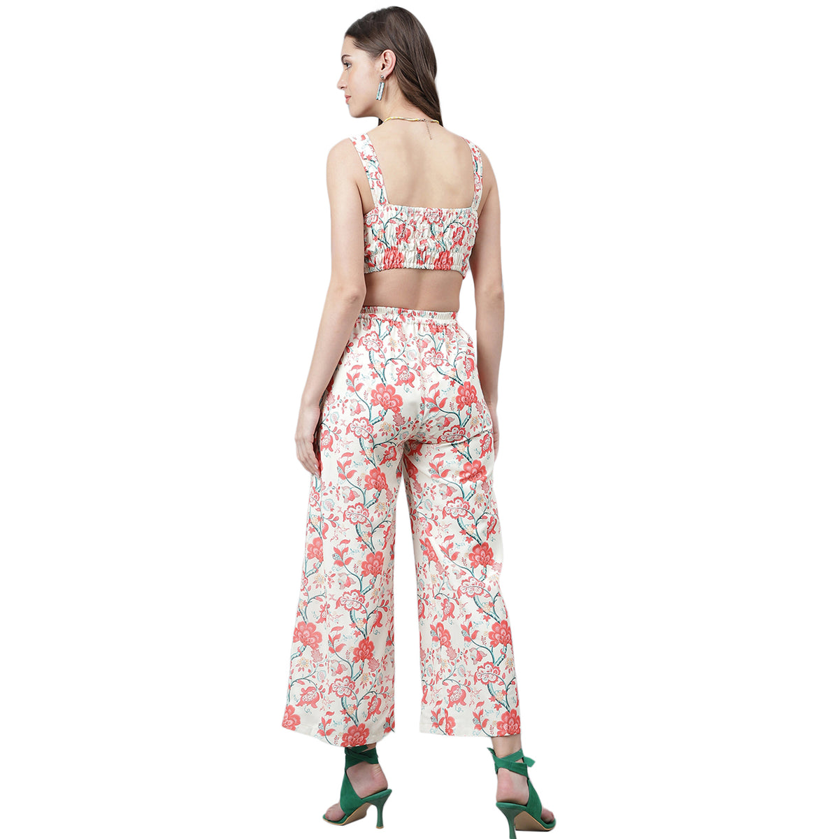 CORD 0004_Multi colour Floral _CottonBland image 4