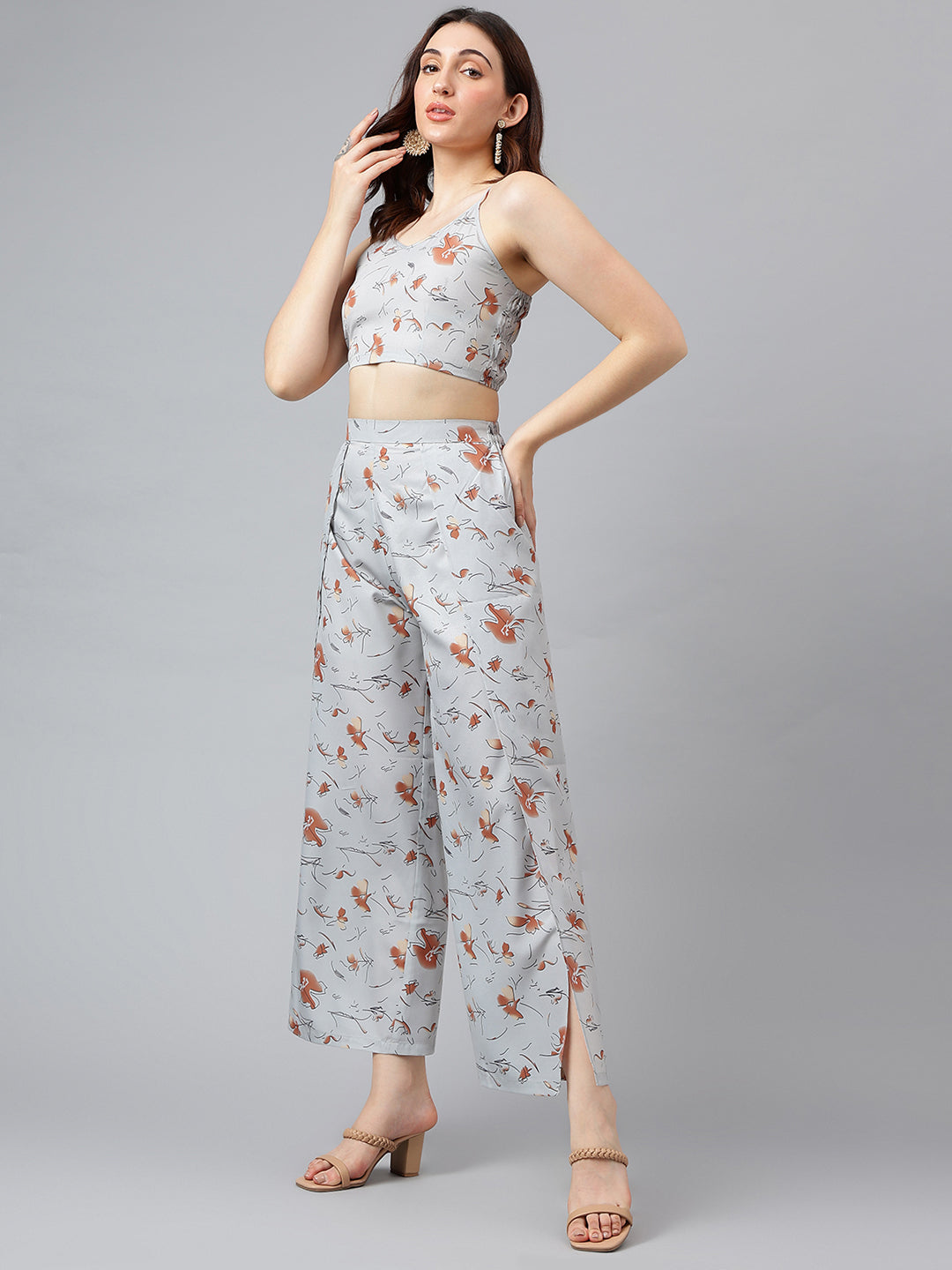 Cord 0035_ Floral Printed Cord Set image 4