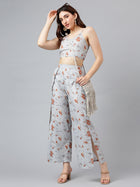 Cord 0035_ Floral Printed Cord Set image 6