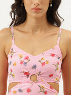 DRSS 0002_White Floral Print _Cotton Blend image 7