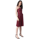 DRSS 0007_Black Bandhani Printed Dress_Cotton Blend image 3