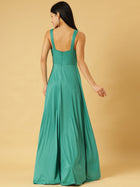 DRSS 0019_Dark Aqua Maxi Dress_Cotton Blend image 4