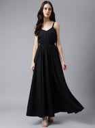 DRSS 0031_Black Dress _Cotton Blend image 1