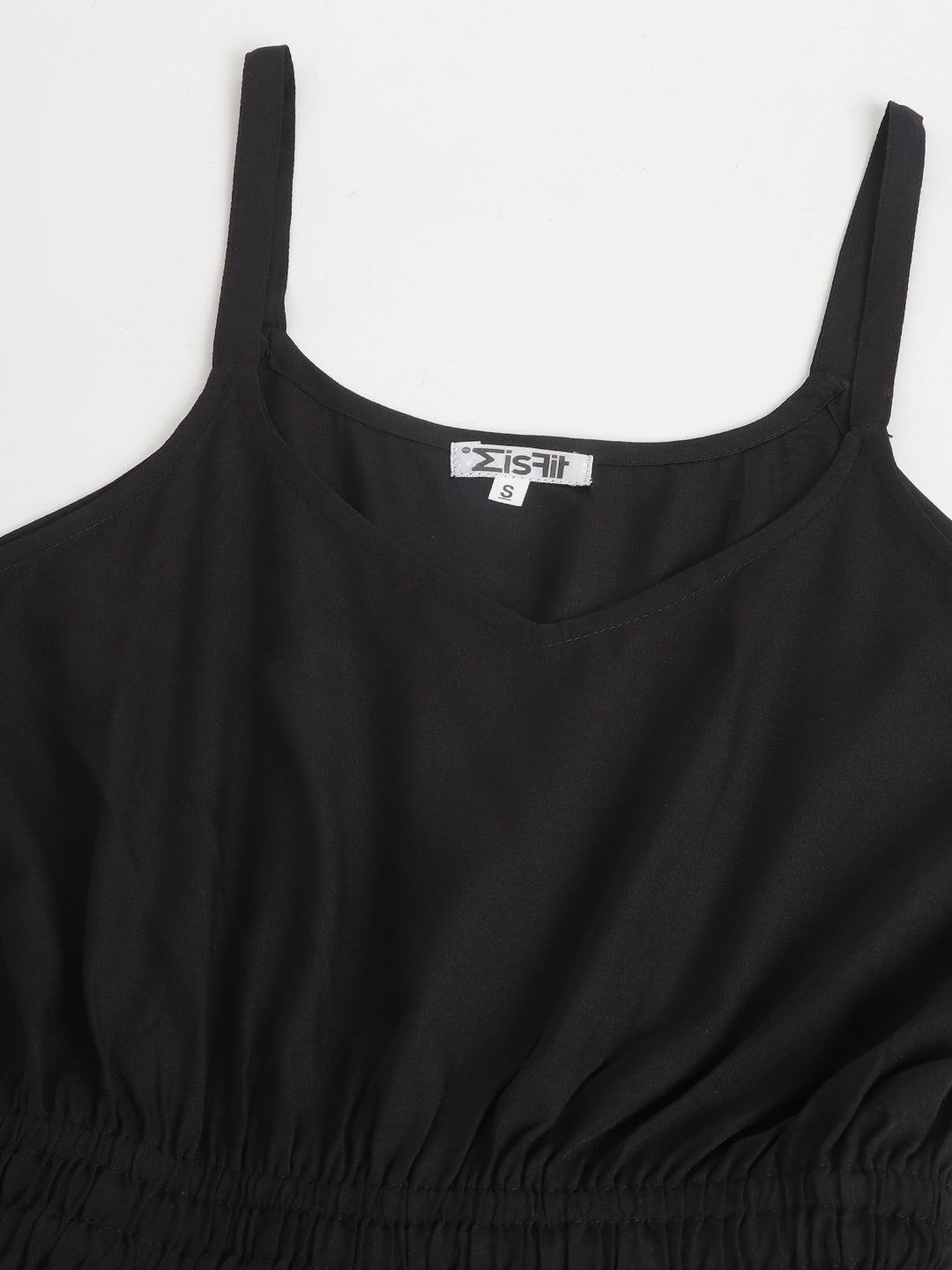 DRSS 0031_Black Dress _Cotton Blend image 2