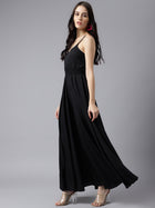 DRSS 0031_Black Dress _Cotton Blend image 3