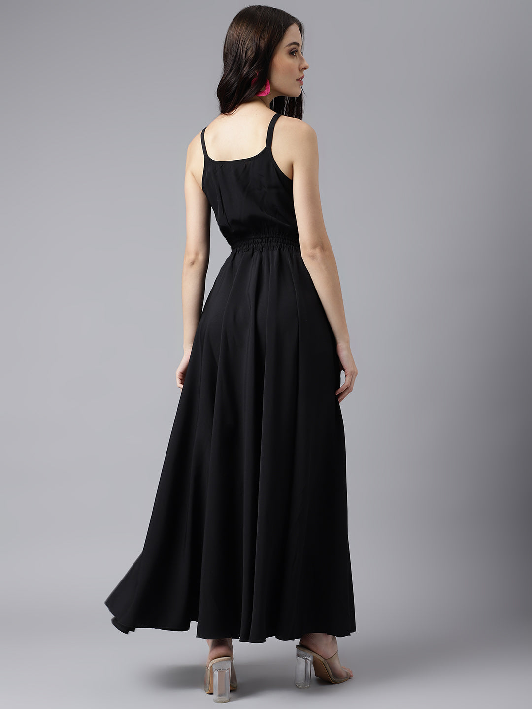DRSS 0031_Black Dress _Cotton Blend image 4