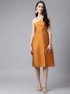 DRSS 0033_Mustard Colour Dress _Cotton Blend image 1