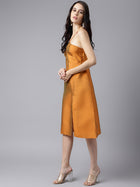 DRSS 0033_Mustard Colour Dress _Cotton Blend image 3