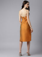 DRSS 0033_Mustard Colour Dress _Cotton Blend image 4
