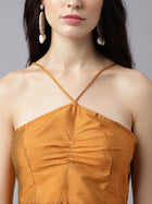 DRSS 0033_Mustard Colour Dress _Cotton Blend image 7