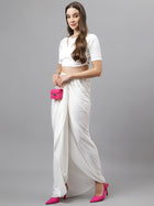 DRSS 0034_White Dress _Cotton Blend image 6