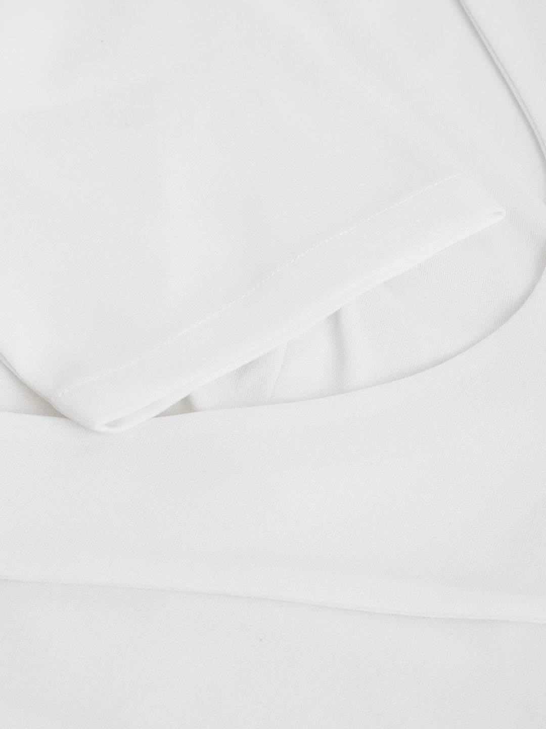 DRSS 0034_White Dress _Cotton Blend image 9