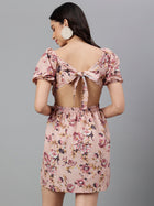 DRSS 0044_Red Floral Printed image 4