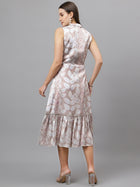 DRSS 0046_FIT & Flared Midi Dress image 4