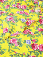 TOP 0001_Yellow Floral TOP _CottonBland image 7